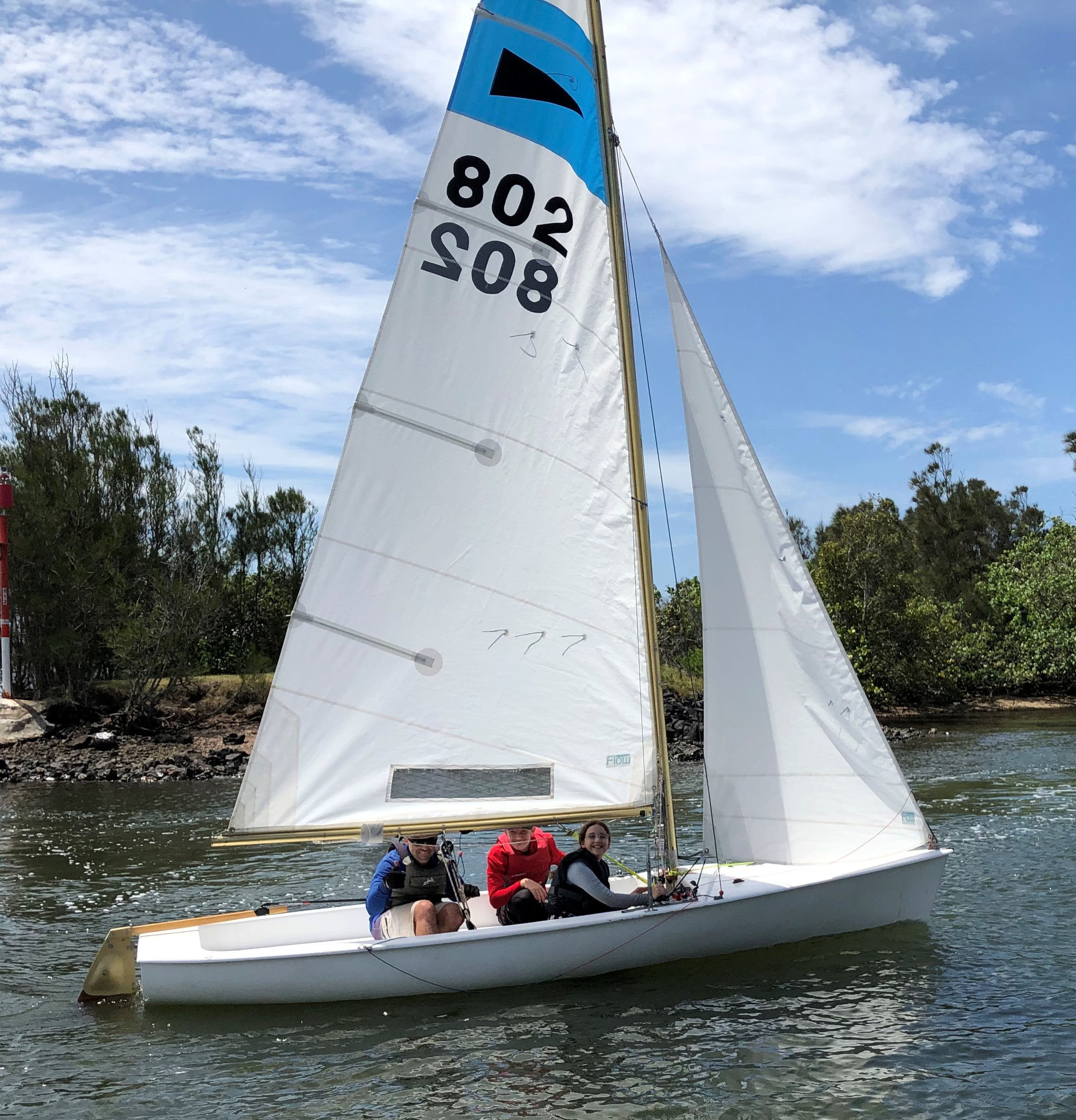 24 Boats for last Sunday’s Race Tweed Valley Sailing Club