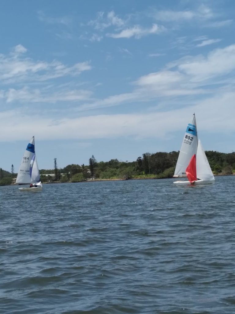 24 Boats for last Sunday’s Race Tweed Valley Sailing Club